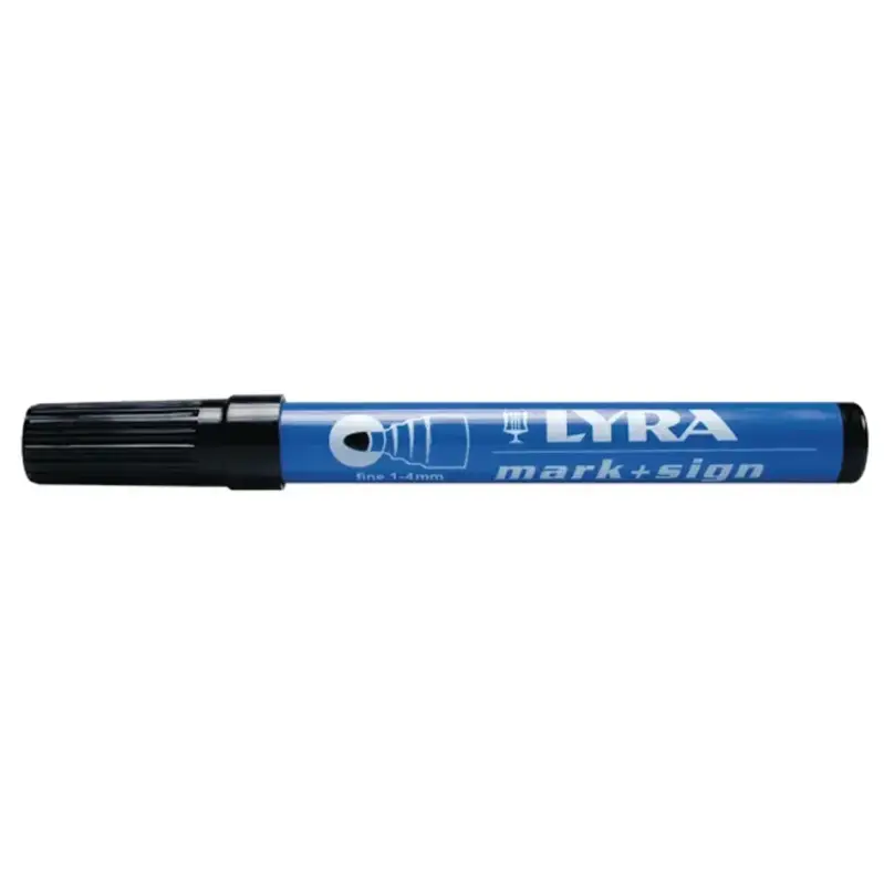 Direktkauf LYRA Permanentmarker schwarz 1 - 4 mm