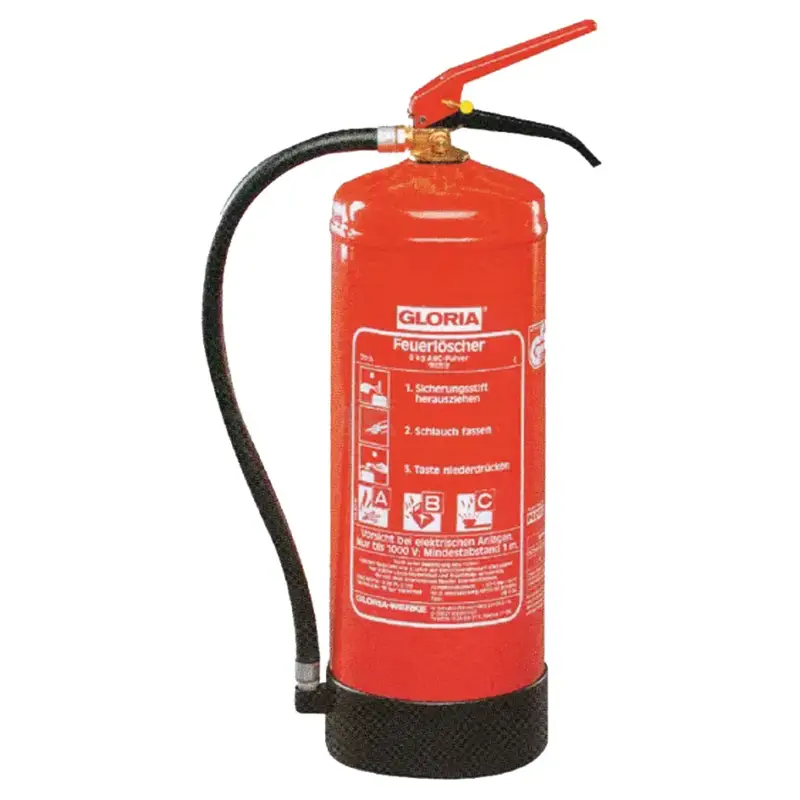 Sofort Bestellen Gloria Pulverfeuerlöscher 6 kg inkl. Wandhalter
