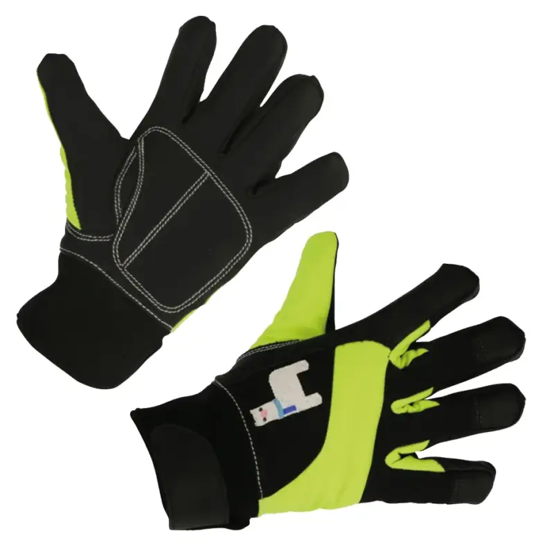 Kinderhandschuh Mini Winter gelb/schwarz, 6 - 8 Jahre Neu Im Sortiment
