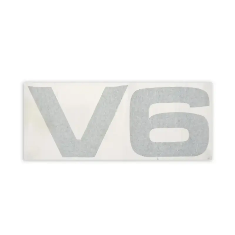 Rückwand V6 Logo, CST00983 Must-Have