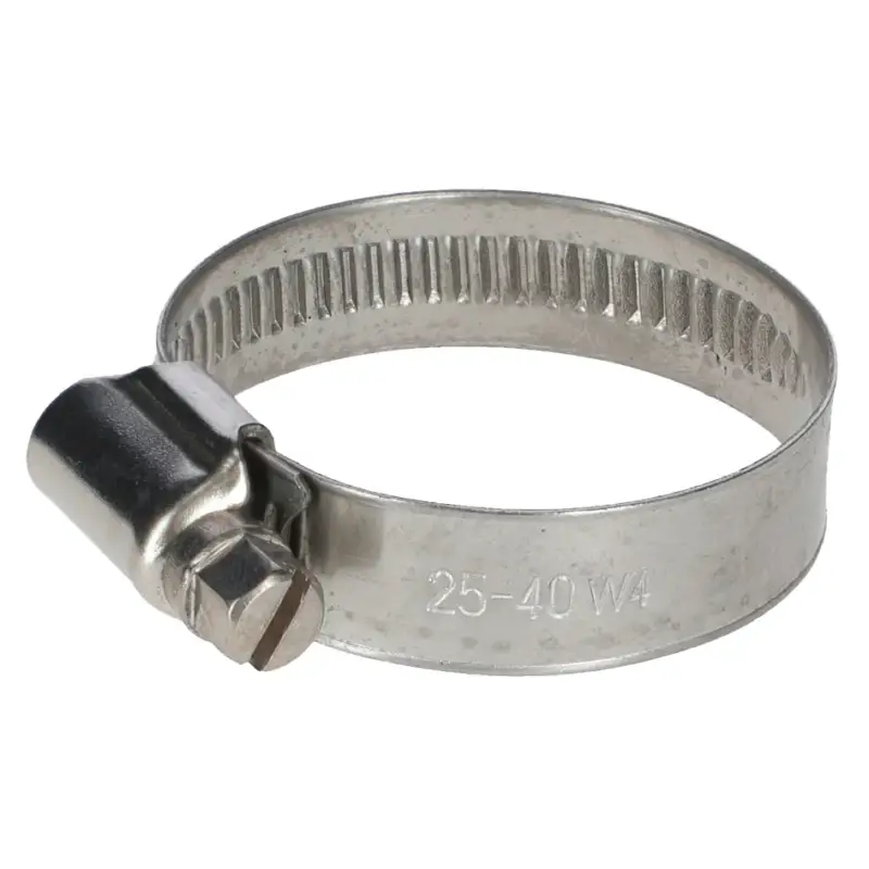 Schlauchschelle W4 ø 25 - 40 mm (1") Edelstahl Direktkauf