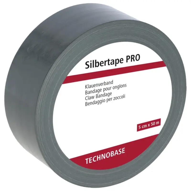 TECHNOBASE® Silbertape Pro 50 m x 50 mm Highlight