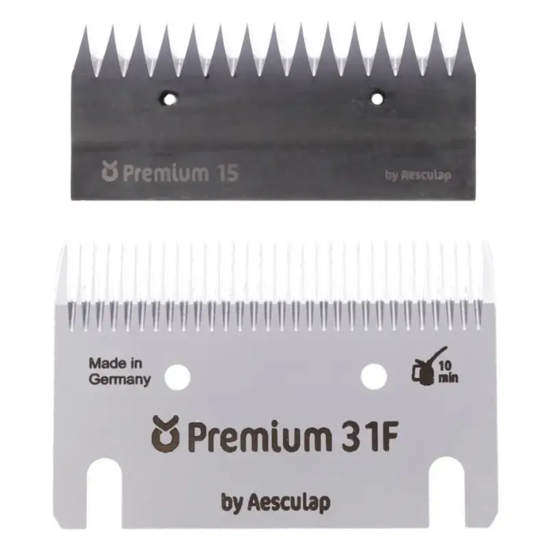 Schermesser-Set Premium Pferd 31/15 Zähne Bestseller