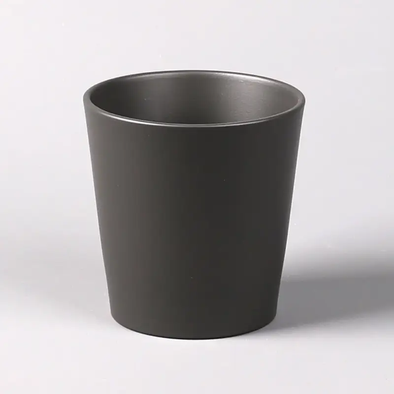 Übertopf 'Dallas Esprit', anthrazit matt, ca. Ø 14 x H 13 cm Nur Für Kurze Zeit