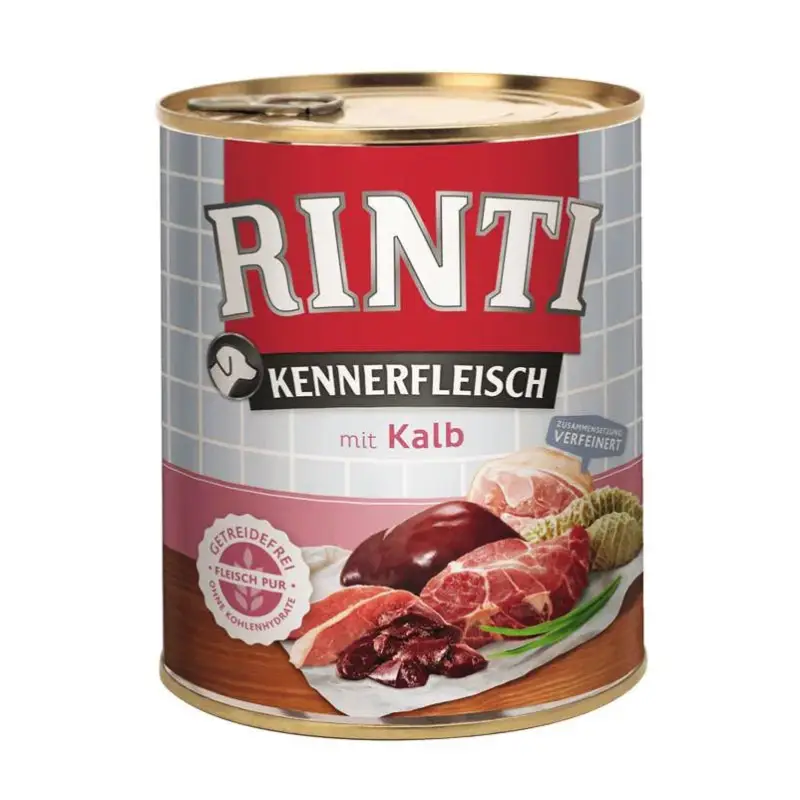 RINTI Hundefutter, Kalb, 800g Sonderaktion