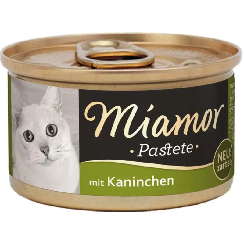 Sichere Zahlung Miamor Katzenpastete, Kaninchen, 85g