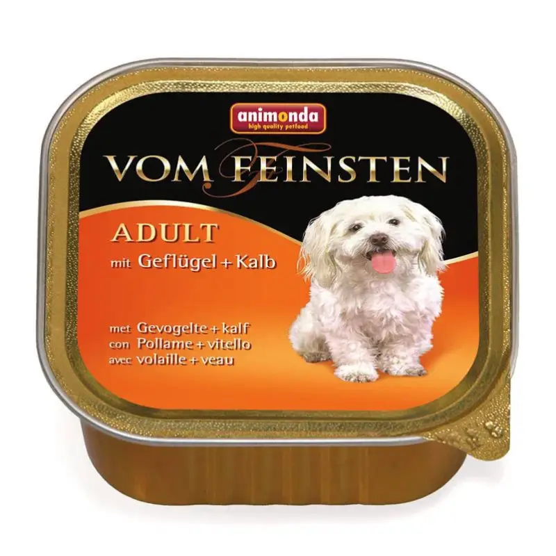 Expressversand Animonda Hundefutter, Gefluegel und Kalb, 150g