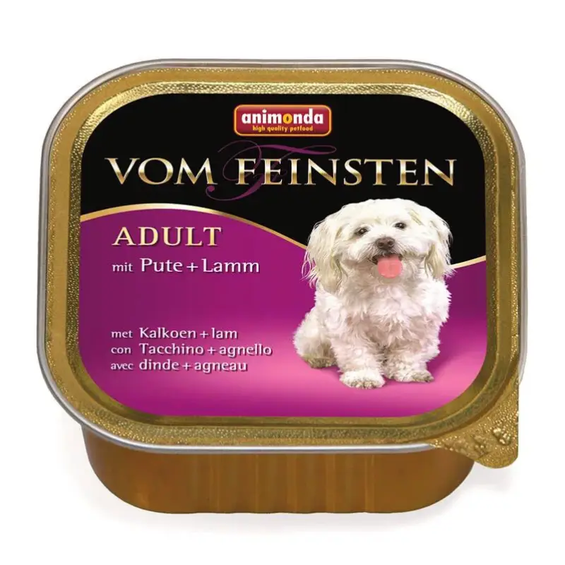 Heißes Angebot Hundefutter, Animonda vom Feinsten Adult, Pute und Lamm, 150g