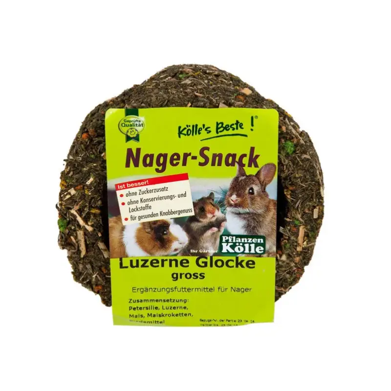 Super-Preis Kölle's Beste Nager-Snack Luzerneglocke, groß