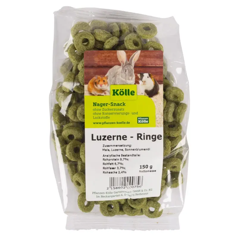Zertifiziert Kölle's Beste Luzerne-Ringe, 150 g