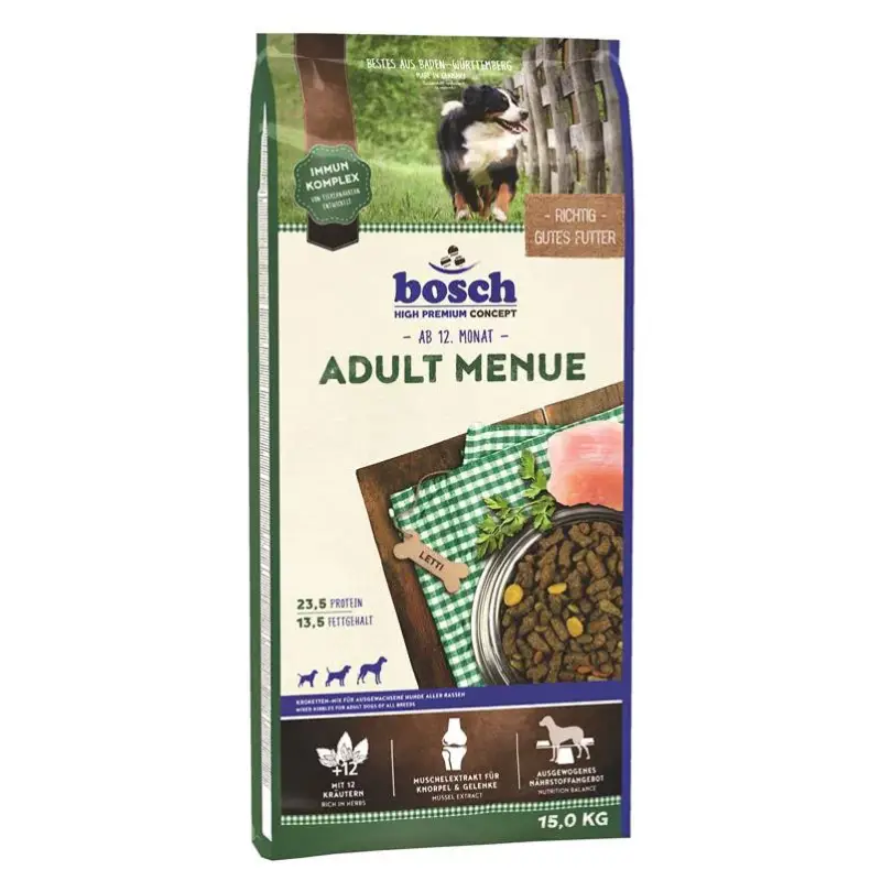 Bosch HPC Adult Menue, 15 kg Begrenztes Angebot