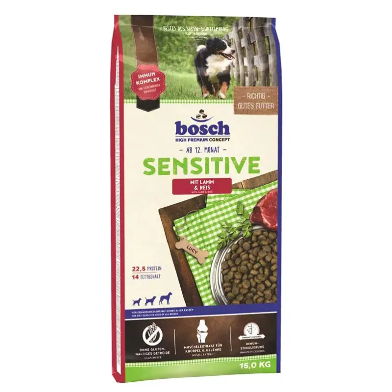 Meistverkauft Bosch HPC Sensitive, Lamm und Reis, 15 kg