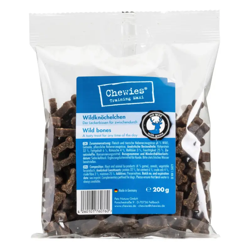 Chewies Wildknöchelchen, 200 g Ausverkauf