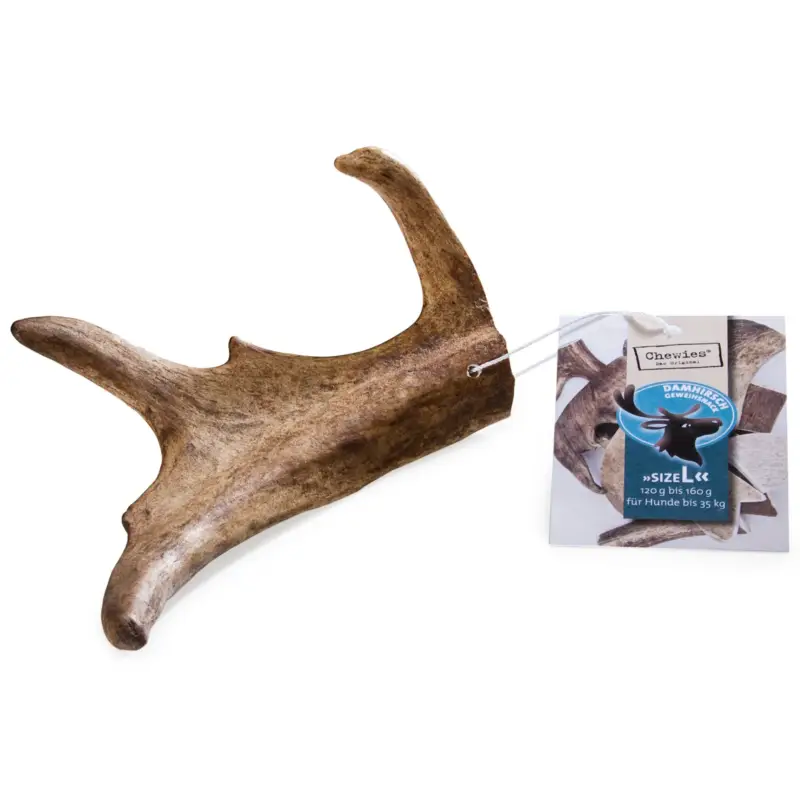 Highlight Chewies Damhirsch-Geweihsnack L, 120–160 g