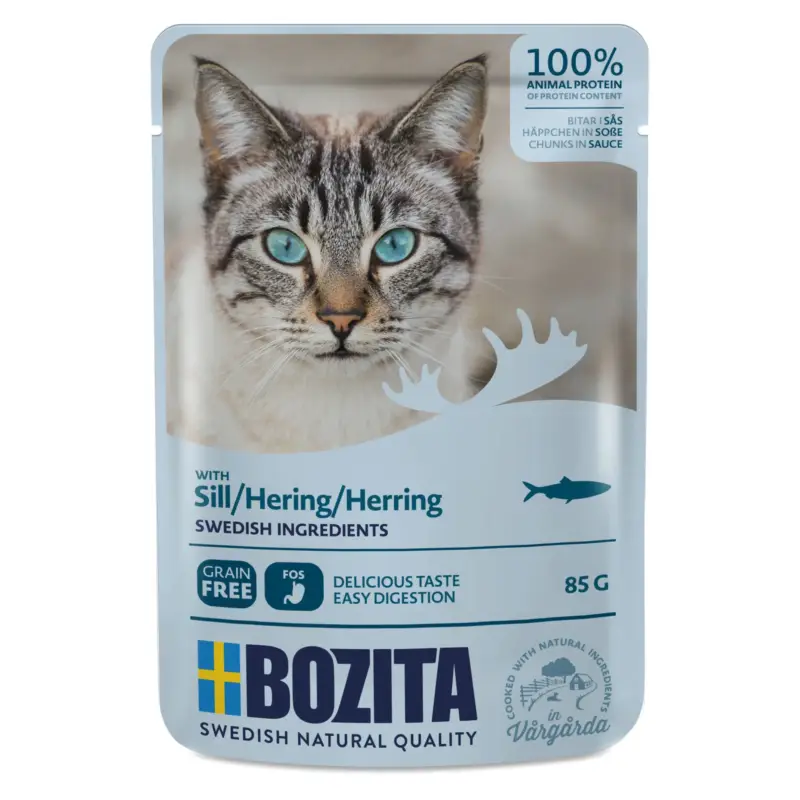 Bozita HIS Katze, Nassfutter, Hering, 85 g Letzte Chance