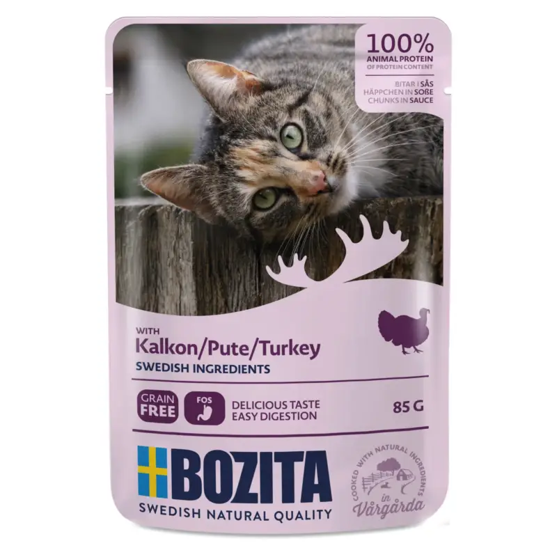 Bozita HIS Katze, Nassfutter, Pute, 85 g Expressversand