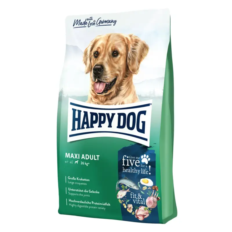 Happy Dog Fit & Vital, Adult Maxi, 4 kg Neue Ware