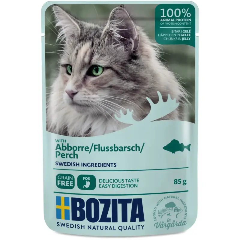 Bozita HIG Katze, Nassfutter, Flussbarsch, 85 g Billig