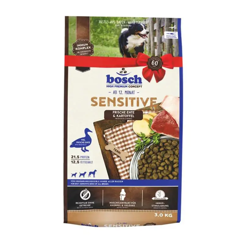 Aktuell Bosch Sensitive, Ente und Kartoffel, 3 kg