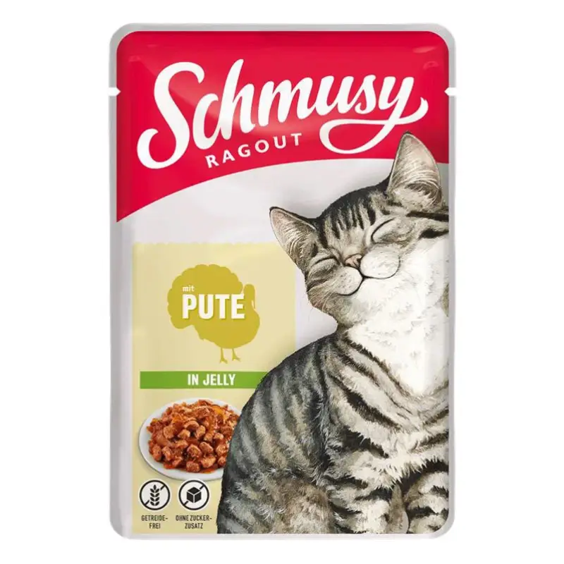 Top-Angebot Finnern Schmusy Ragout Pouch, Pute in Jelly, 100g