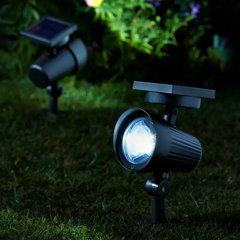 Solar Spotlight 'Ultra 365', 30 Lumen, grau, ca. 33 x 12 cm Schnäppchen