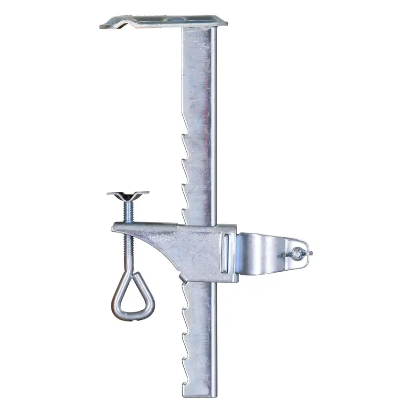 Preisreduziert Balkonklammer, silber, Stahl