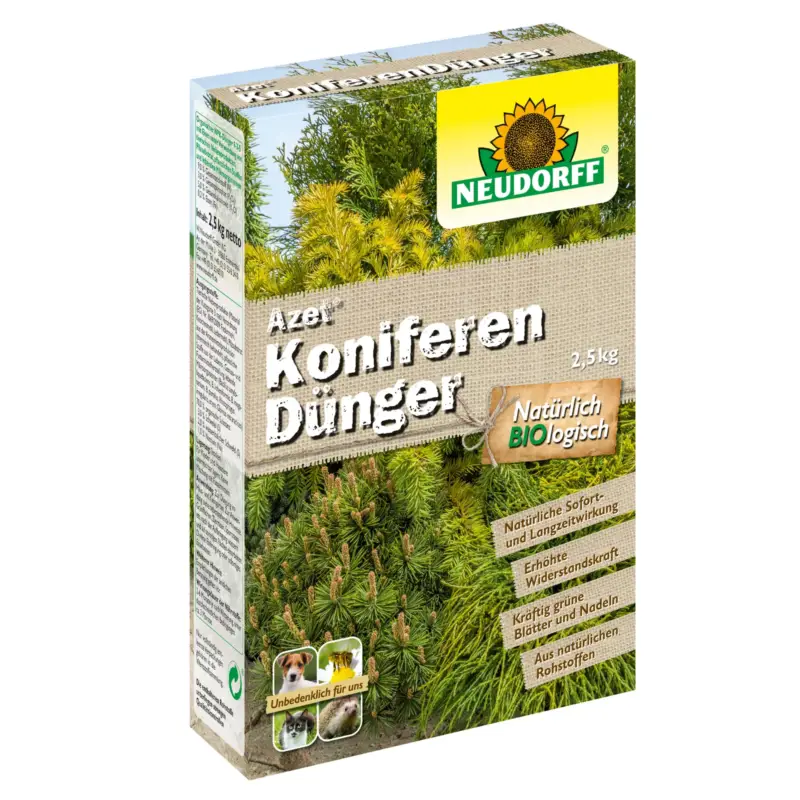 Zertifiziert Neudorff Azet Koniferendünger, 2,5 kg