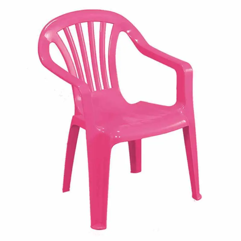 Kinderstuhl aus Kunststoff, pink Top-Preis