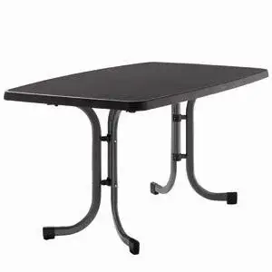 Klapptisch mit Dekorplatte eisengrau, ca. 150x90 cm Begrenztes Angebot