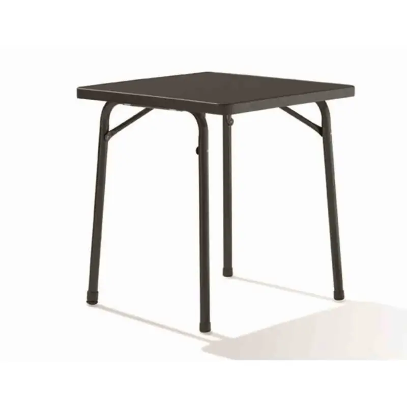 Begrenztes Angebot Klapptisch mit Dekorplatte eisengrau, ca. 70x70 cm