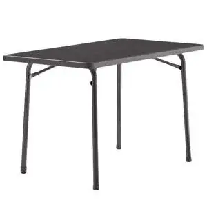 Klapptisch mit Dekorplatte eisengrau, ca. 115x70 cm Letzte Chance