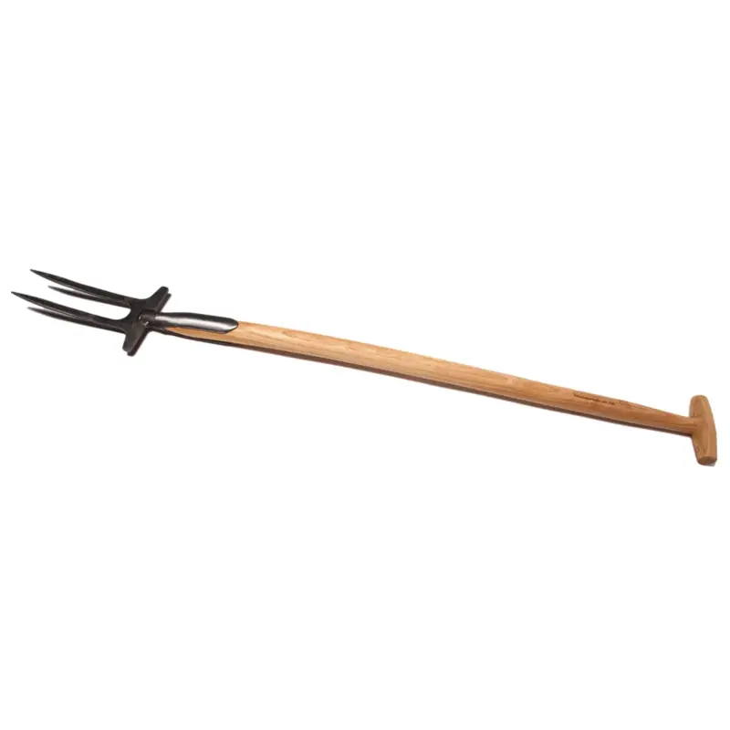 Krumpholz Rosengabel mit Eschen-T-Stiel, Stiellänge 90 cm Geprüft