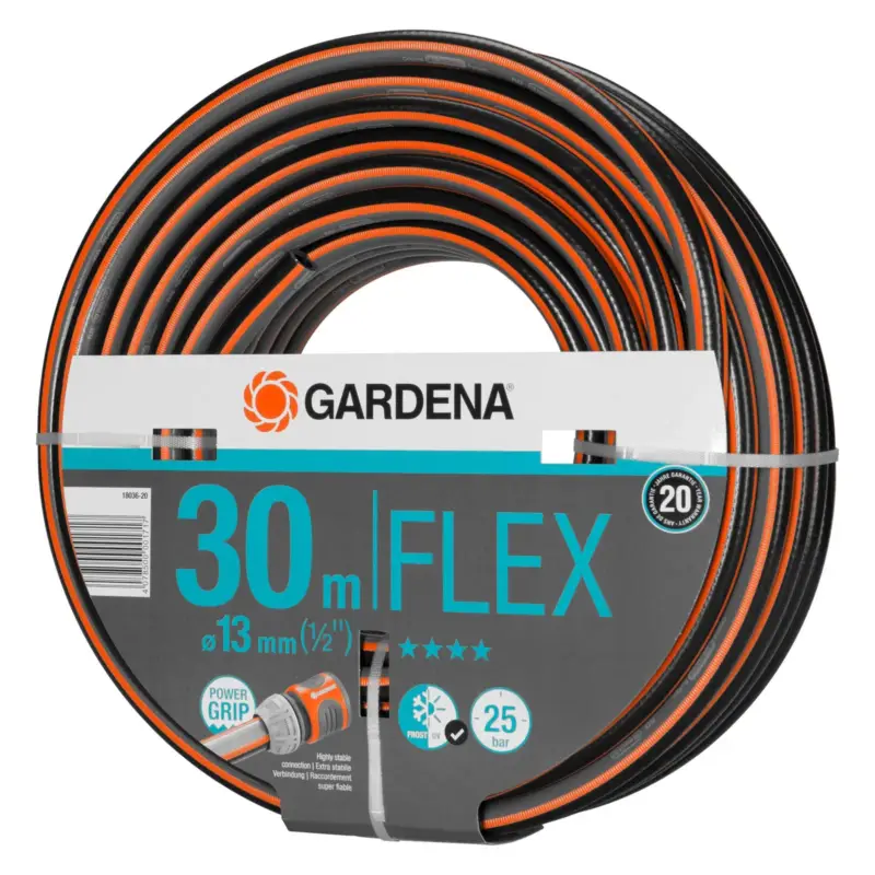 Markenprodukt Comfort Flex Gartenschlauch, Gardena, Länge 30 m, Ø 13 mm