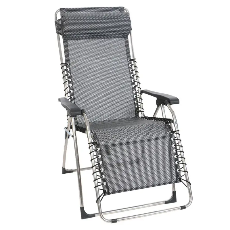 Relaxsessel Oasi Surprise mit grauem Textilenbezug Echt