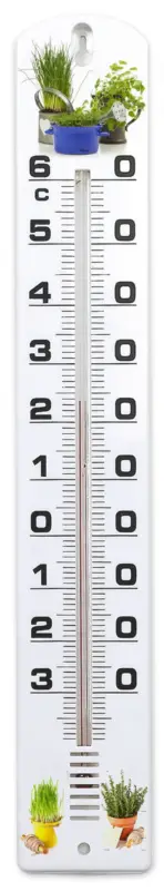 Wochenendangebot Kunststoff-Thermometer "Aromates" 40 cm