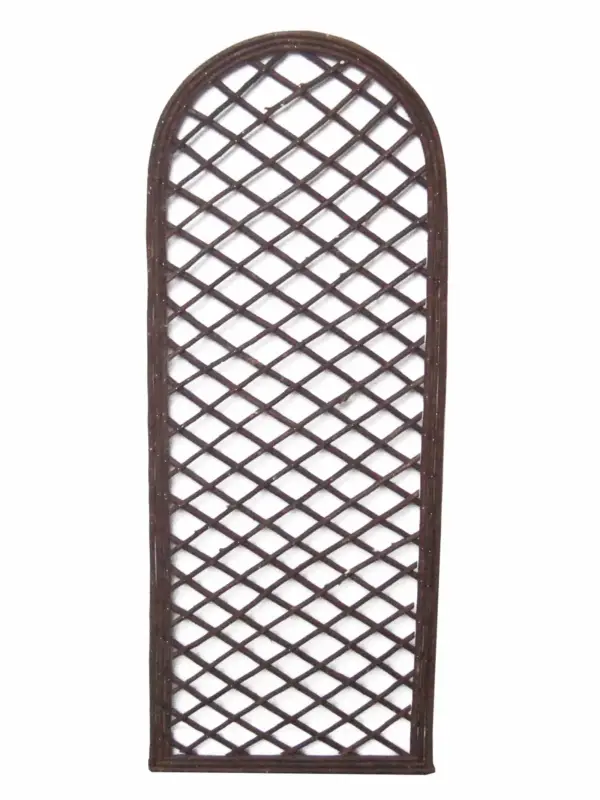 Weidenspalier mit Rahmen rund, 180x60 cm Sale