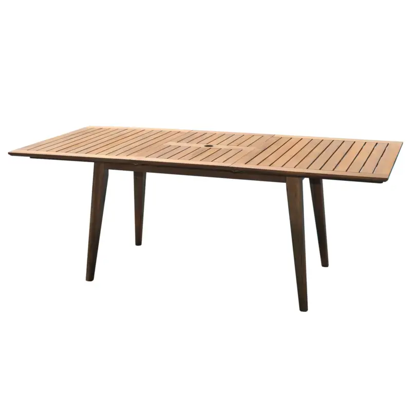 Expressversand Ausziehtisch Style, FSC®-Akazie, ca. 147/200x90 cm, natürliche Optik