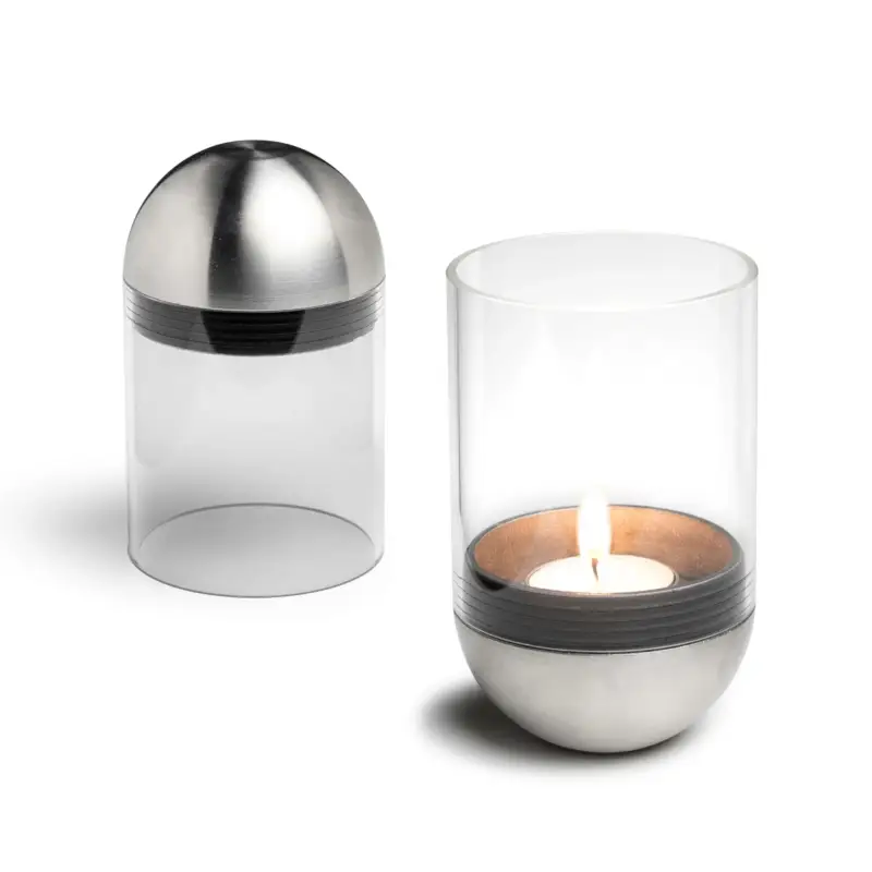 Neue Kollektion Höfats GRAVITY CANDLE M90 hochwertiges Windlicht