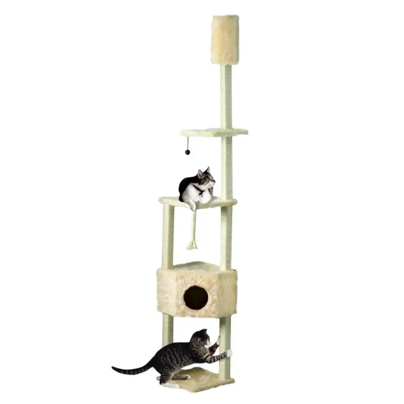 Direktkauf Cat Dream Katzen-Eck-Kratzstamm beige
