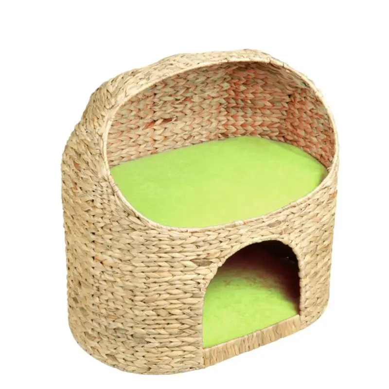 Silvio Design Katzenhöhle Marvin mit Kissen grün Nur Für Kurze Zeit
