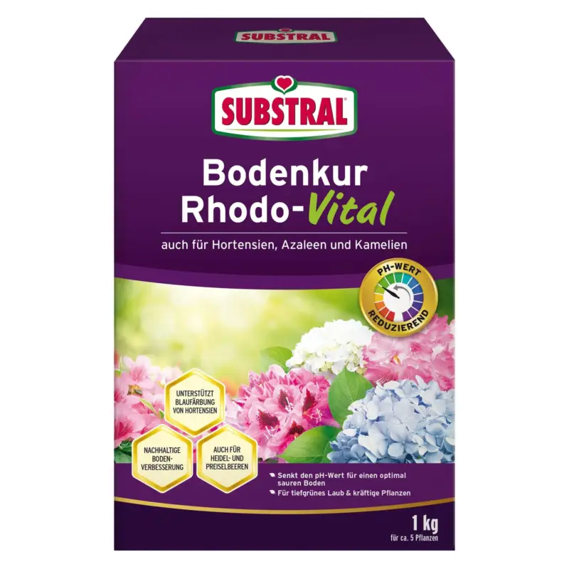 Billig Bodenkur Rhodo-Vital für Hortensien, Azaleen & Kamelien, 1 kg