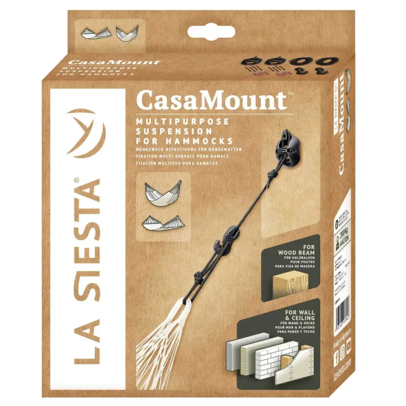 Begrenztes Angebot CasaMount für Hängematten, belastbar bis 200 kg, wetterfest, UV-beständig