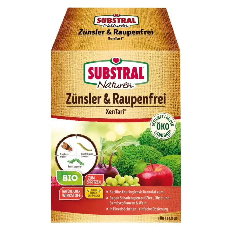 Bio Zünsler- & Raupenfrei Xen Tari, Konzentrat für 12 Liter Versand Am Gleichen Tag