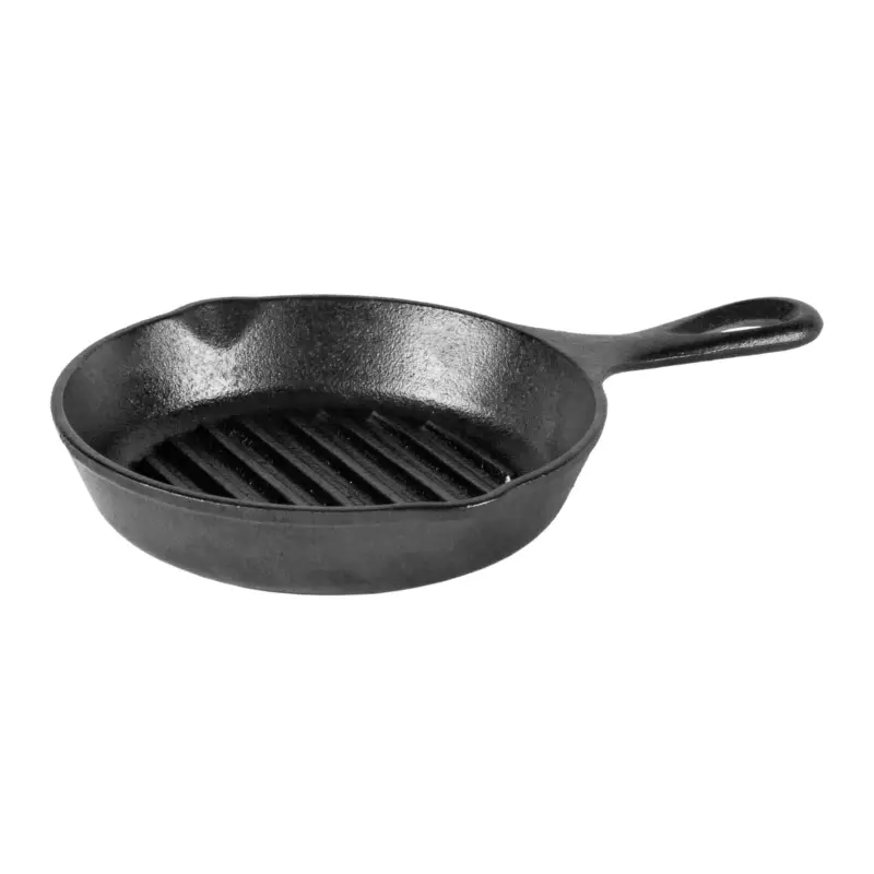 Preisreduziert Lodge Grill-Pfanne, Gusseisen, ca. 16,5 cm