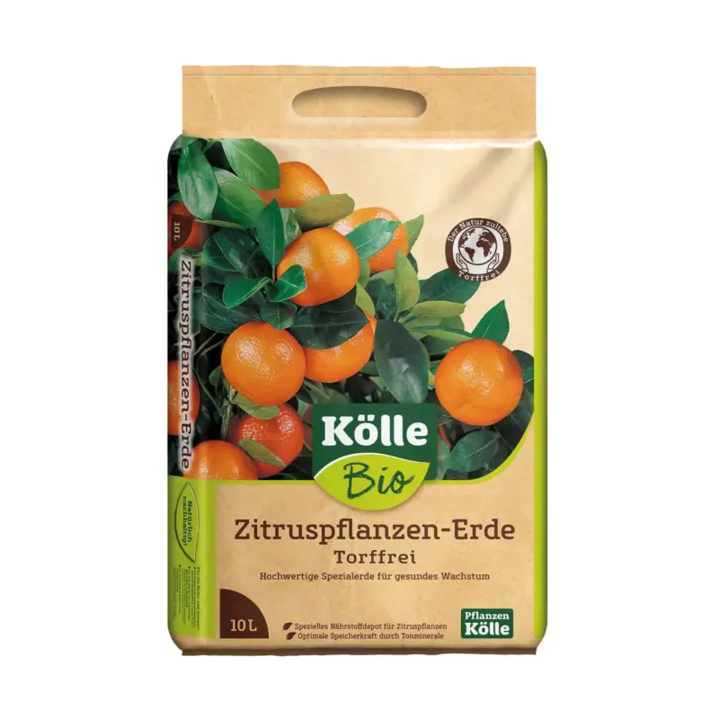 Saisonangebot Kölle Bio Zitruspflanzenerde, torffrei, 10 Liter