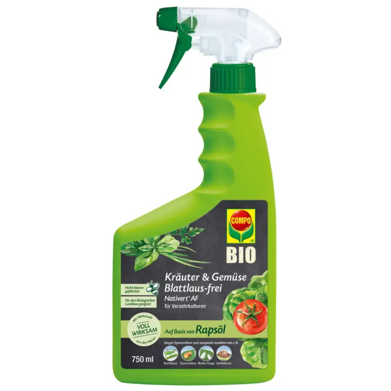 Compo Kräuter & Gemüse Blattlausfrei Nativert® AF, 750 ml Super-Preis