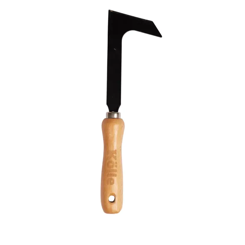Kölle Fugenmesser, handgeschmiedet, Kohlenstoffstahl, Griff 14 cm, Buche Beliebt