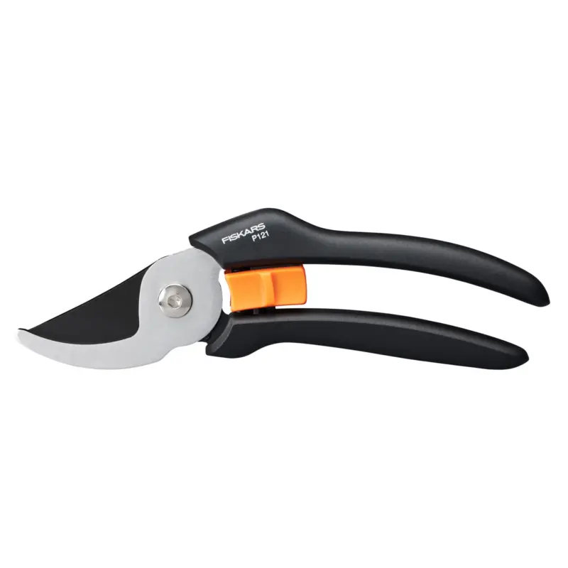 Billig Bypass-Schere 'Solid Basis', schwarz/orange