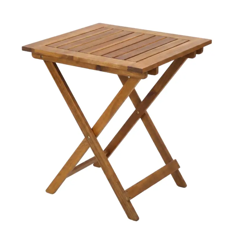 Angebot Klapptisch 'Kreta', FSC-zertifiziertes Akazienholz, Höhe 72 cm, Ø 60 cm