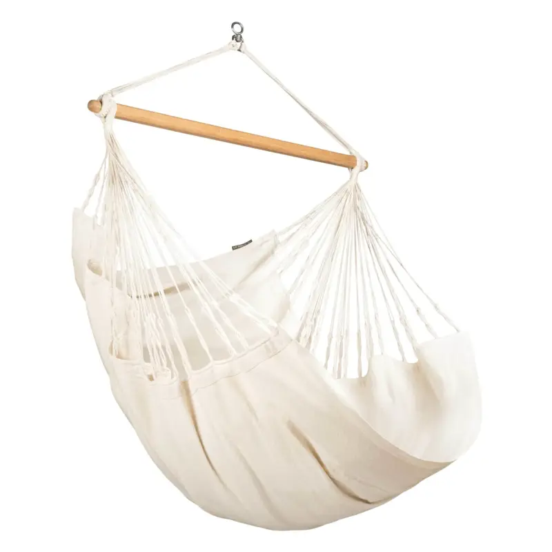 La Siesta Comfort-Hängesessel 'Habana', latte, Bio-Baumwolle Bestpreis